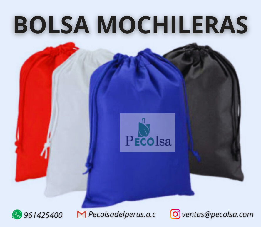 BOLSAS MOCHILERAS